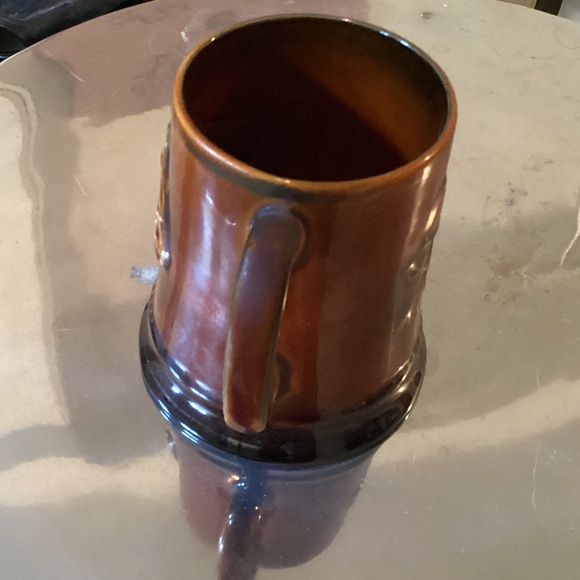 VINTAGE LARGE HORSE THEMED POTTERY MUG - Picture 5 of 7